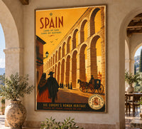 Spain - Tourism - v1 - Vintage Travel Poster