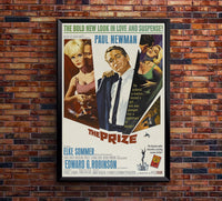 The Prize 1963 - Paul Newman - US - Classic Movie Poster