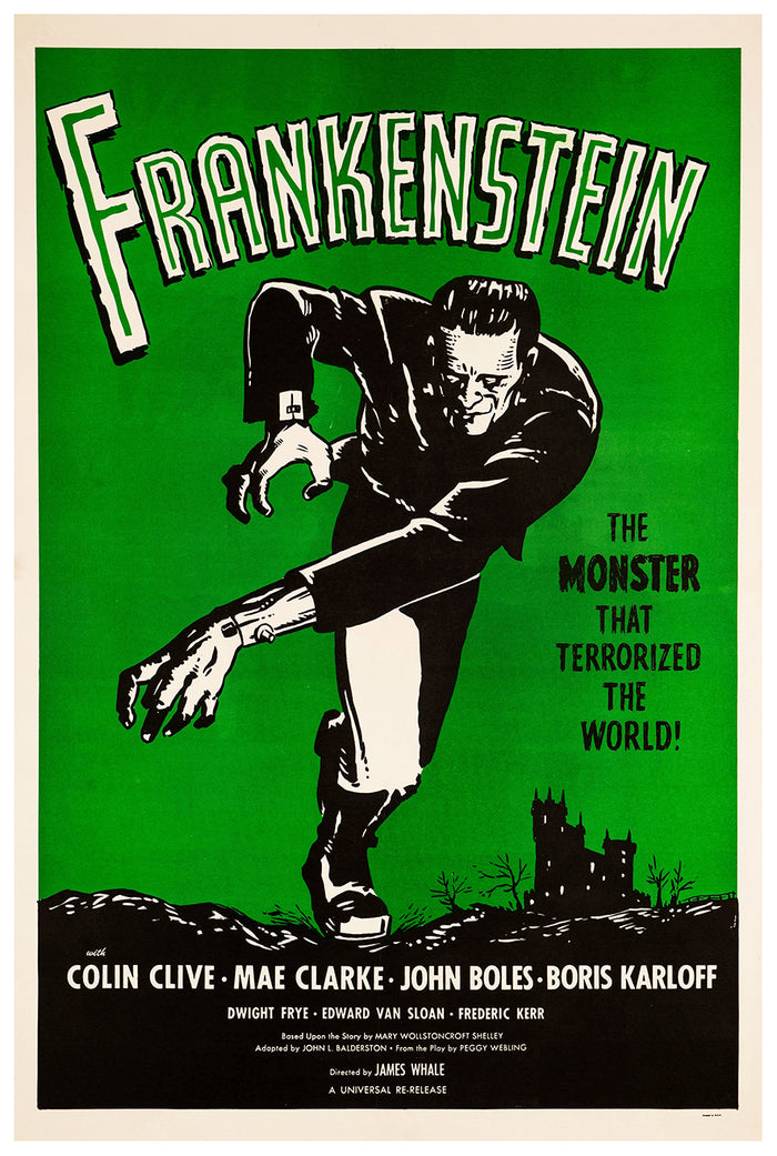 Frankenstein 1931 - US - v4 - Classic Movie Poster