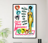 What a Way to Go! 1964 - Paul Newman - Spain - Classic Movie Poster