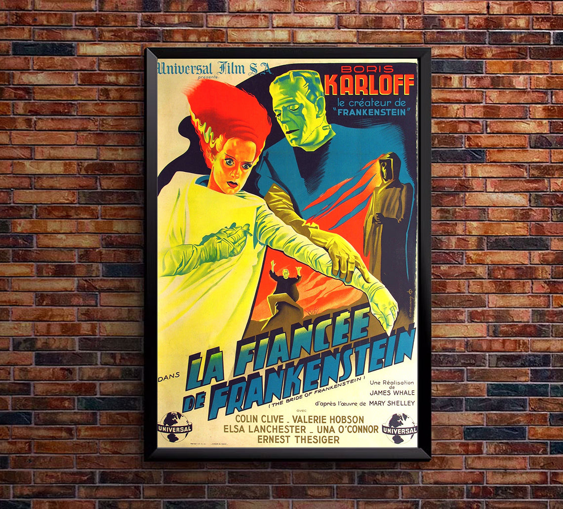 Bride of Frankenstein 1935 - France - v1 - Classic Movie Poster