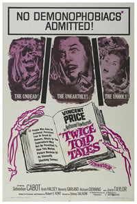 Twice-Told Tales 1963 - US - v1 - Classic Movie Poster