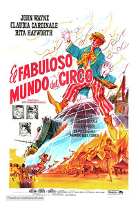 Circus World 1964 - Rita Hayworth - Argentina - Classic Movie Poster