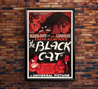 The Black Cat 1934 - US - v2 - Classic Movie Poster