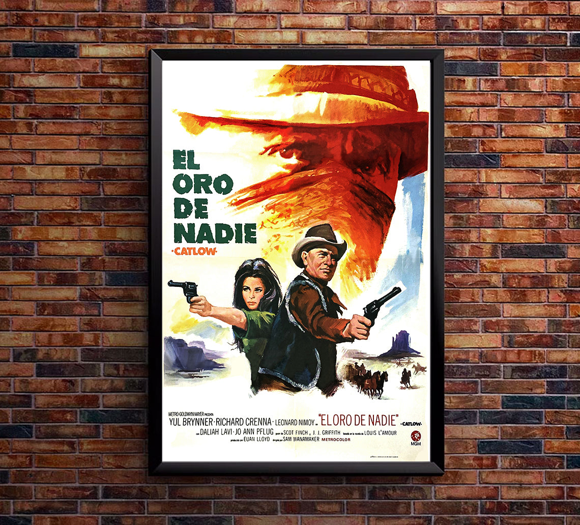 Catlow 1971 - Spain - v1 - Classsic Movie Poster