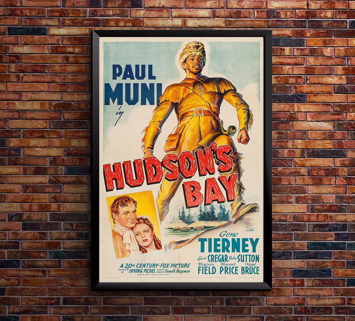 Hudson's Bay 1940 - US - v2 - Classic Movie Poster