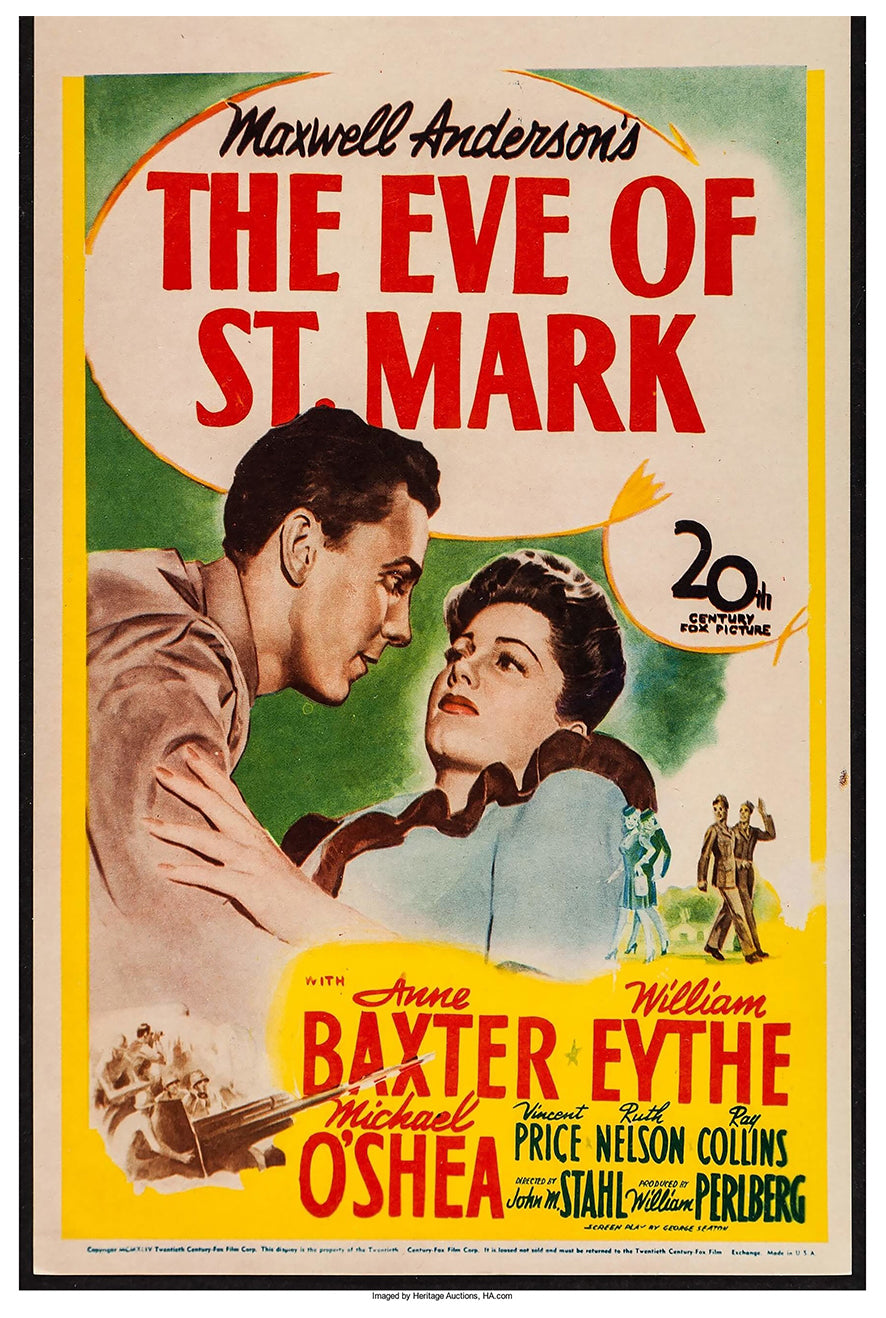 The Eve of St. Mark 1944 - US - v3 - Classic Movie Poster