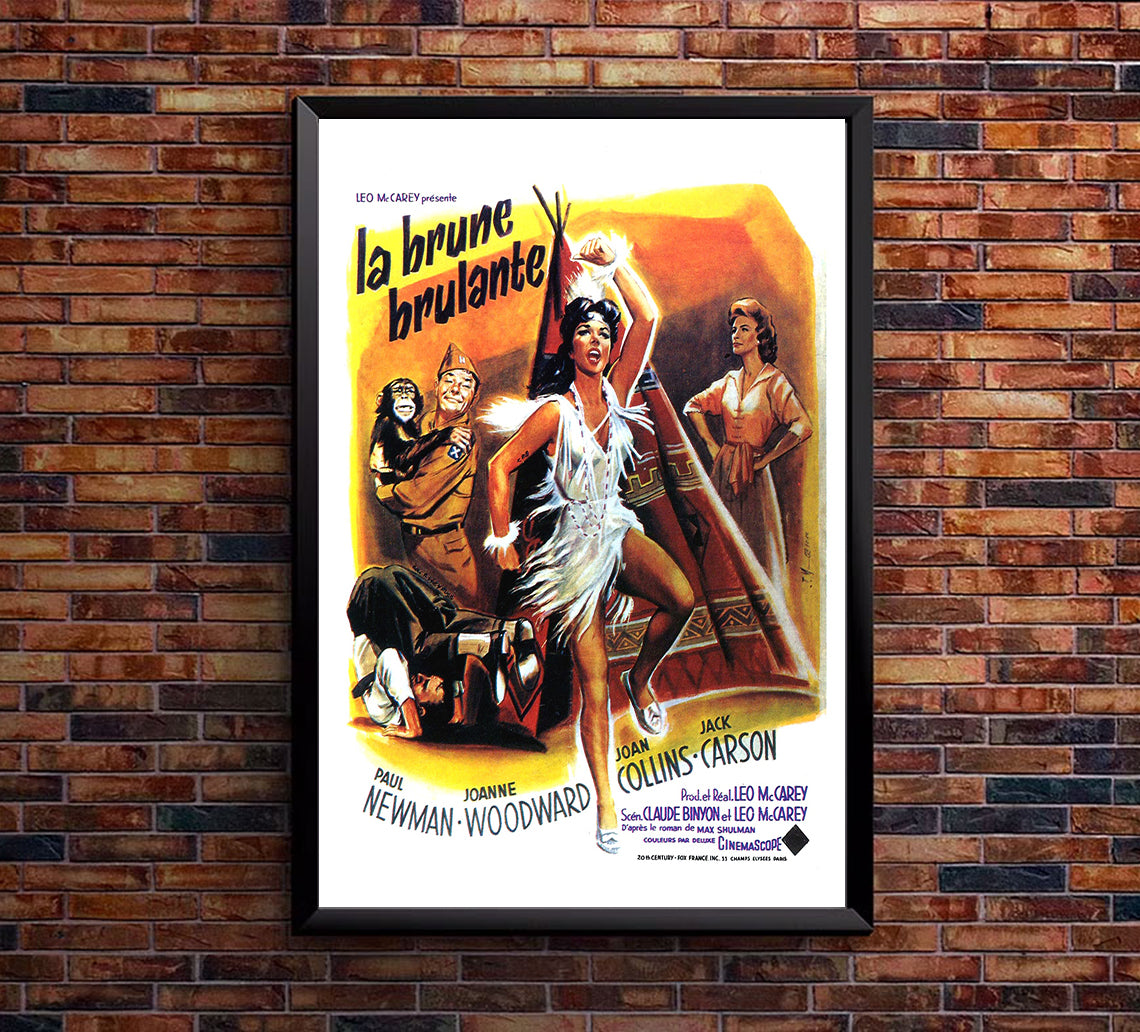 Rally 'Round the Flag, Boys! 1958 - Paul Newman - France - Classic Movie Poster