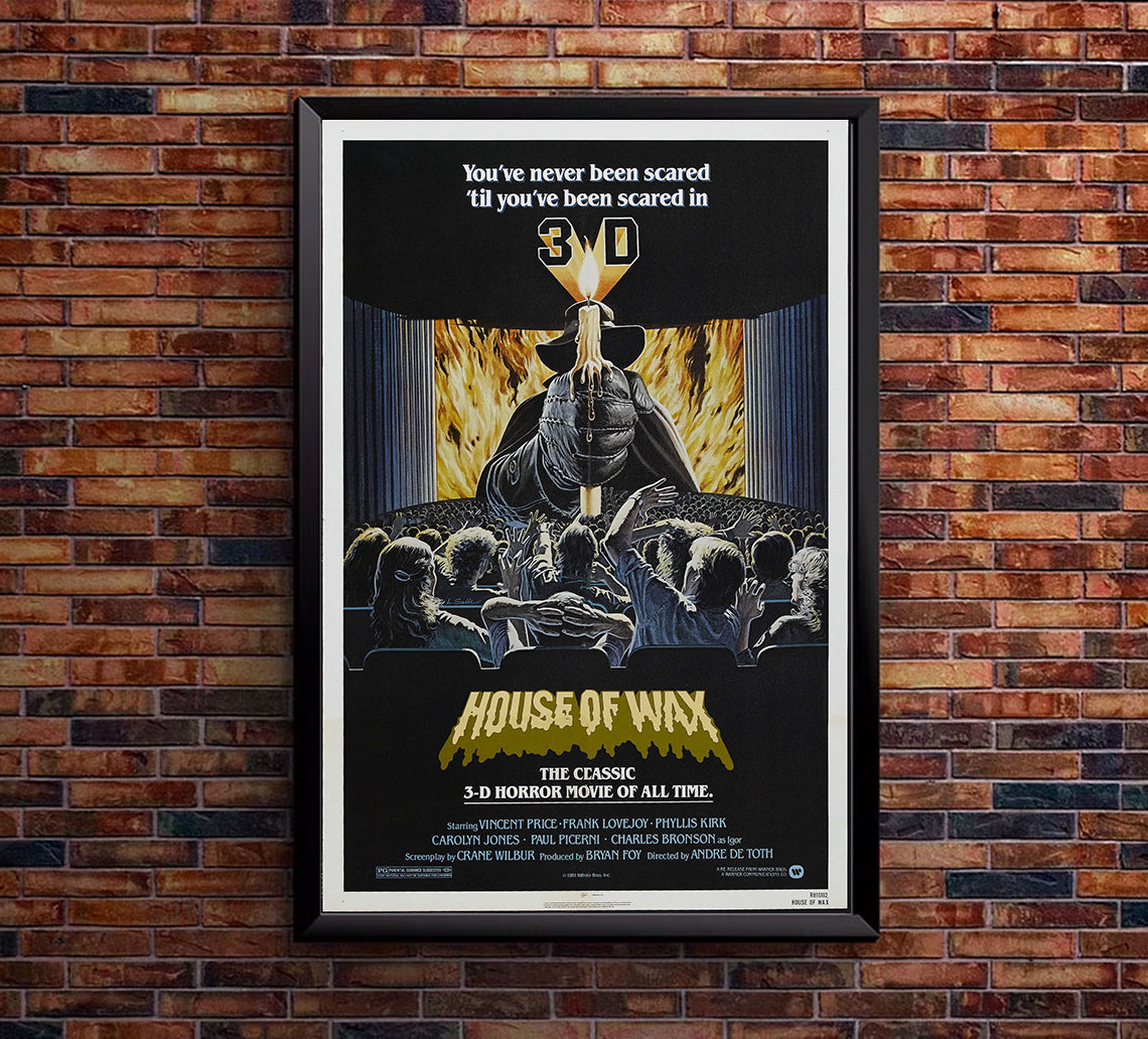 House of Wax 1953 - US - v6 - Classic Movie Poster