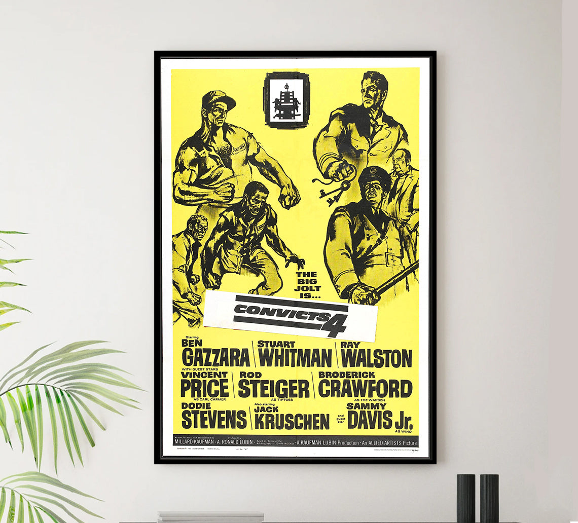 Convicts 4 1962 - US - v1 - Classic Movie Poster