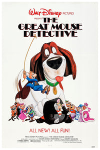 The Great Mouse Detective 1986 - US - v2 - Classic Movie Poster