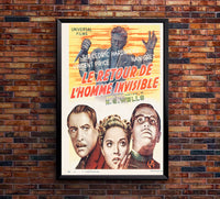 The Invisible Man Returns 1940 - Belgium - v1 - Classic Movie Poster