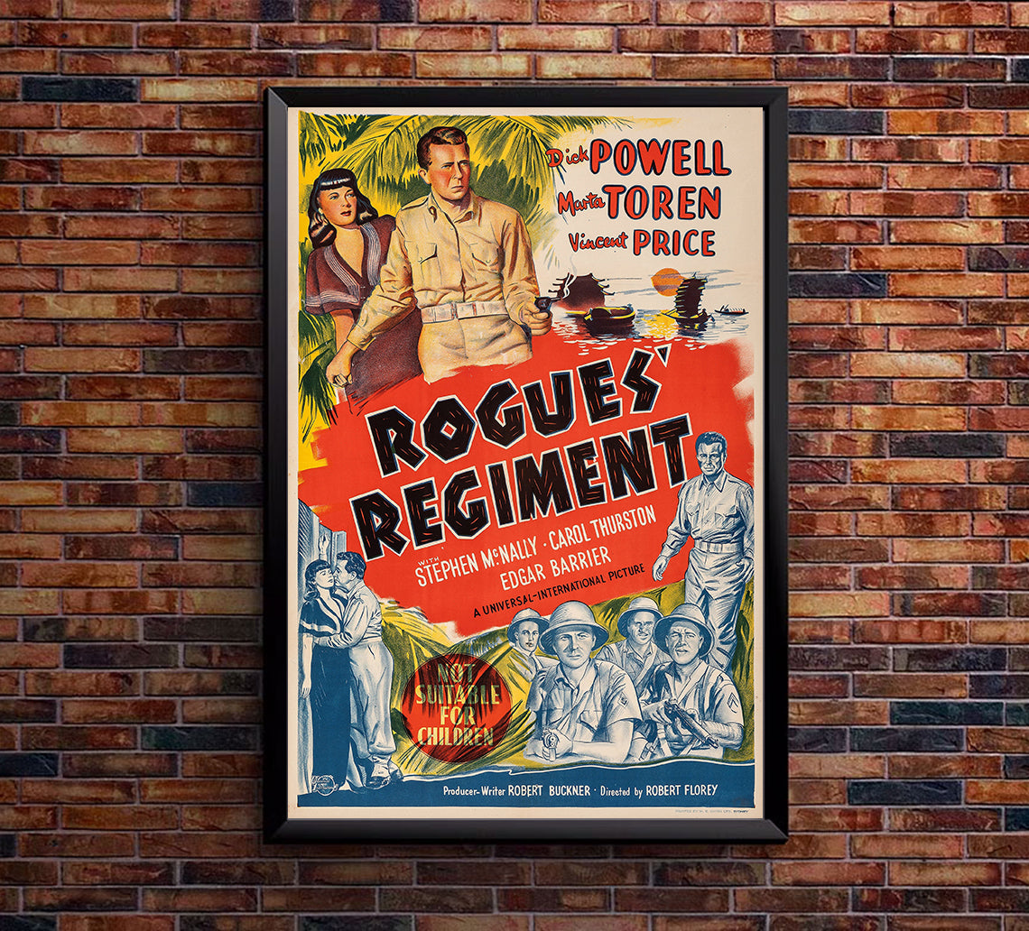 Rogues' Regiment 1948 - Australia - v1 - Classic Movie Poster