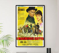 The Magnificent Seven 1960 - Italy - v3 - Classsic Movie Poster