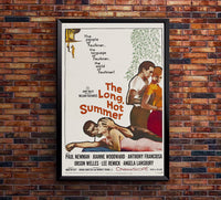 The Long, Hot Summer 1958 - Paul Newman - US - Classic Movie Poster