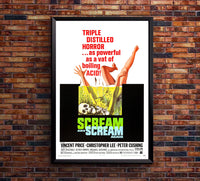 Scream and Scream Again 1970 - US - v1 - Classic Movie Poster