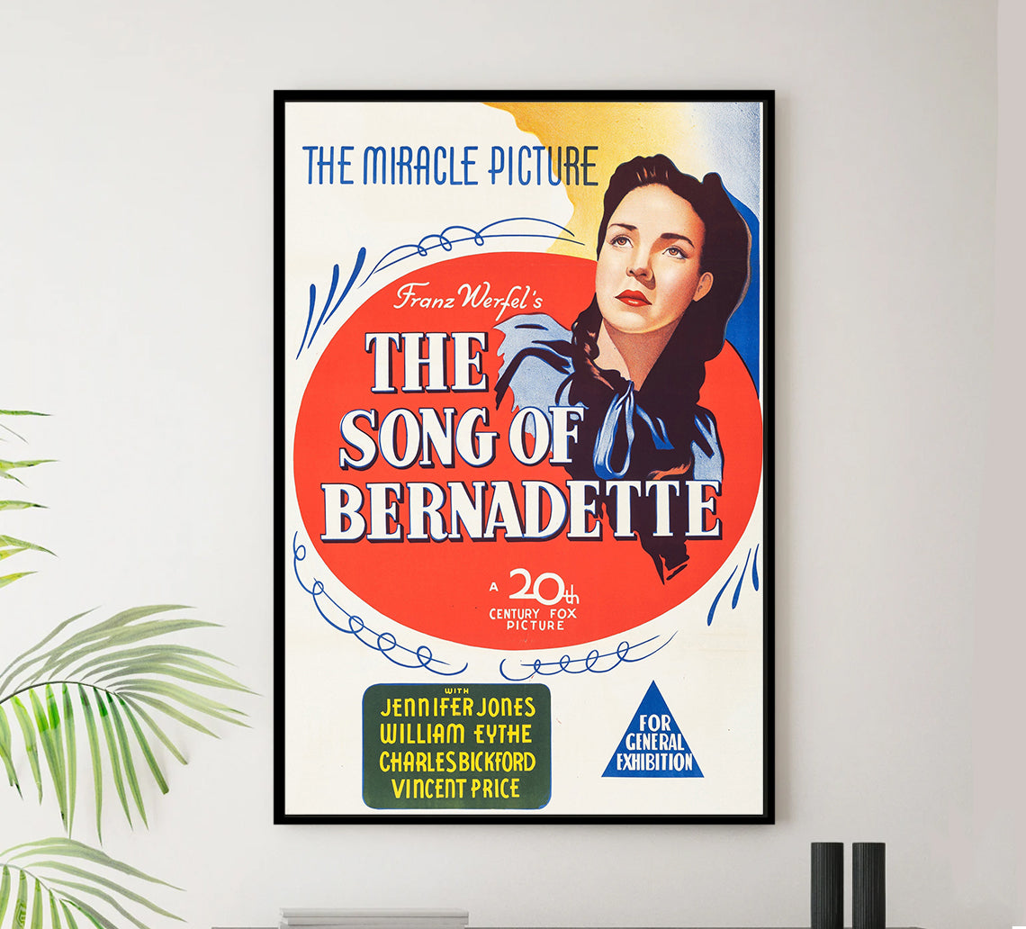 The Song of Bernadette 1943 - Australia - v1 - Classic Movie Poster