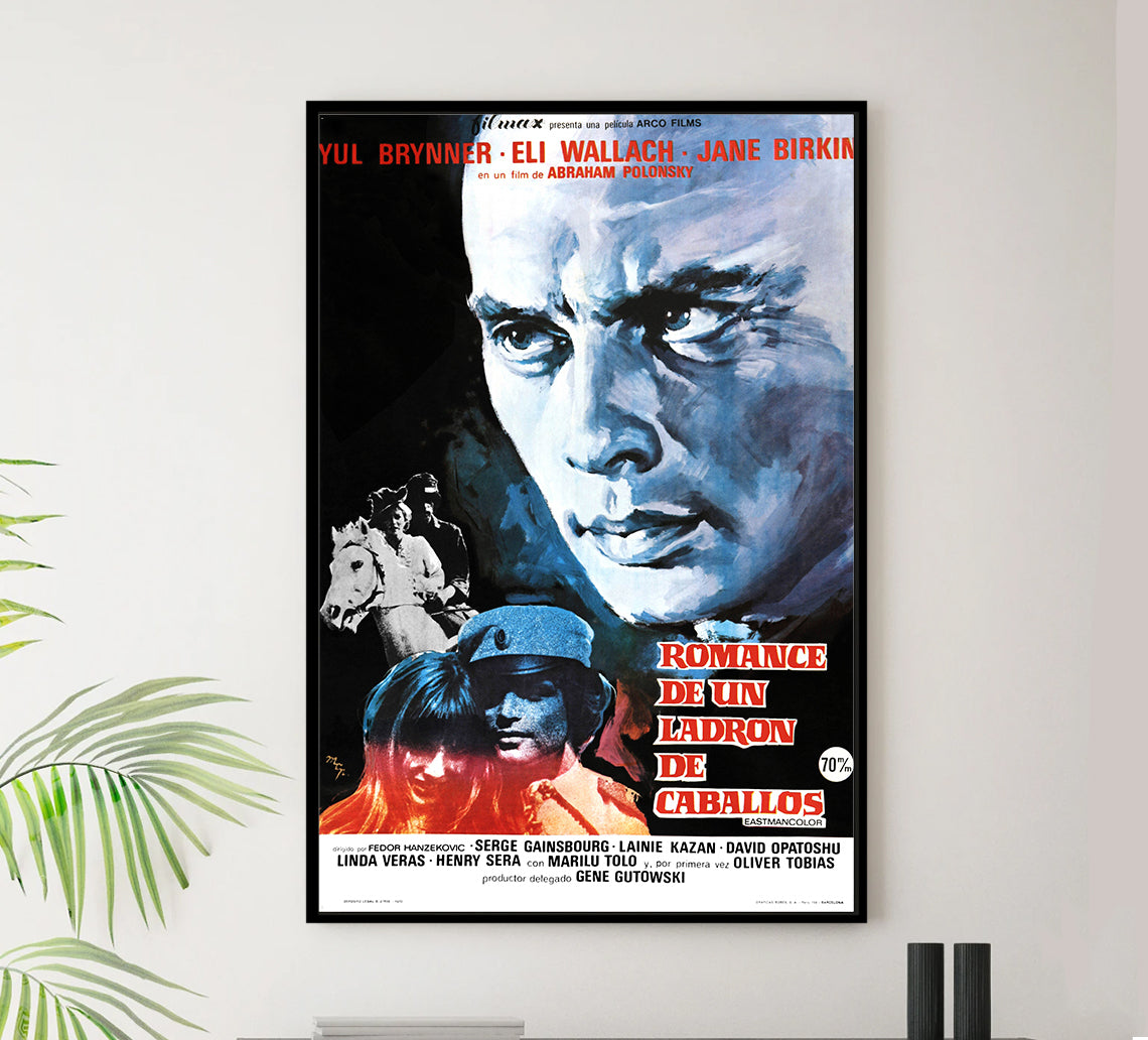Romance of a Horsethief 1971 - Spain - v1 - Classsic Movie Poster