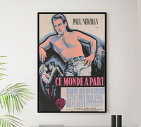 The Young Philadelphians 1959 - Paul Newman - France - Classic Movie Poster