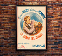 Woman of the Year 1942 - Italy - v1 - Classic Movie Poster