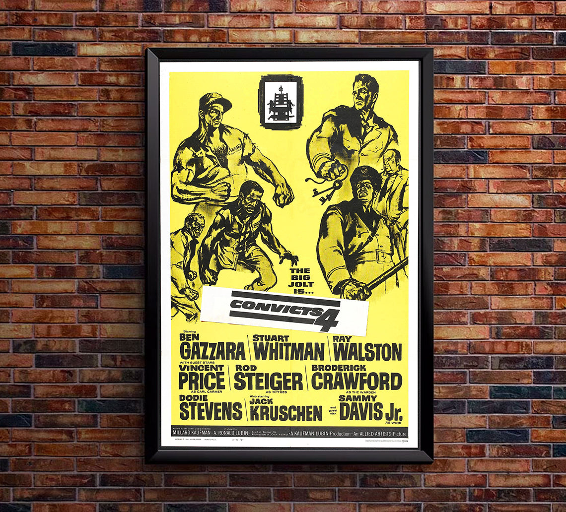 Convicts 4 1962 - US - v1 - Classic Movie Poster