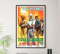 Escape from Zahrain 1962 - Italy - v2 - Classsic Movie Poster