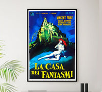 House on Haunted Hill 1959 - Italy - v1 - Classic Movie Poster