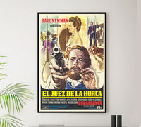 The Life and Times of Judge Roy Bean 1972 - Paul Newman - Spain - Classic Movie Poster