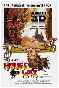House of Wax 1953 - US - v1 - Classic Movie Poster