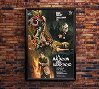 Curse of the Crimson Altar 1968 - Spain - v1 - Classic Movie Poster