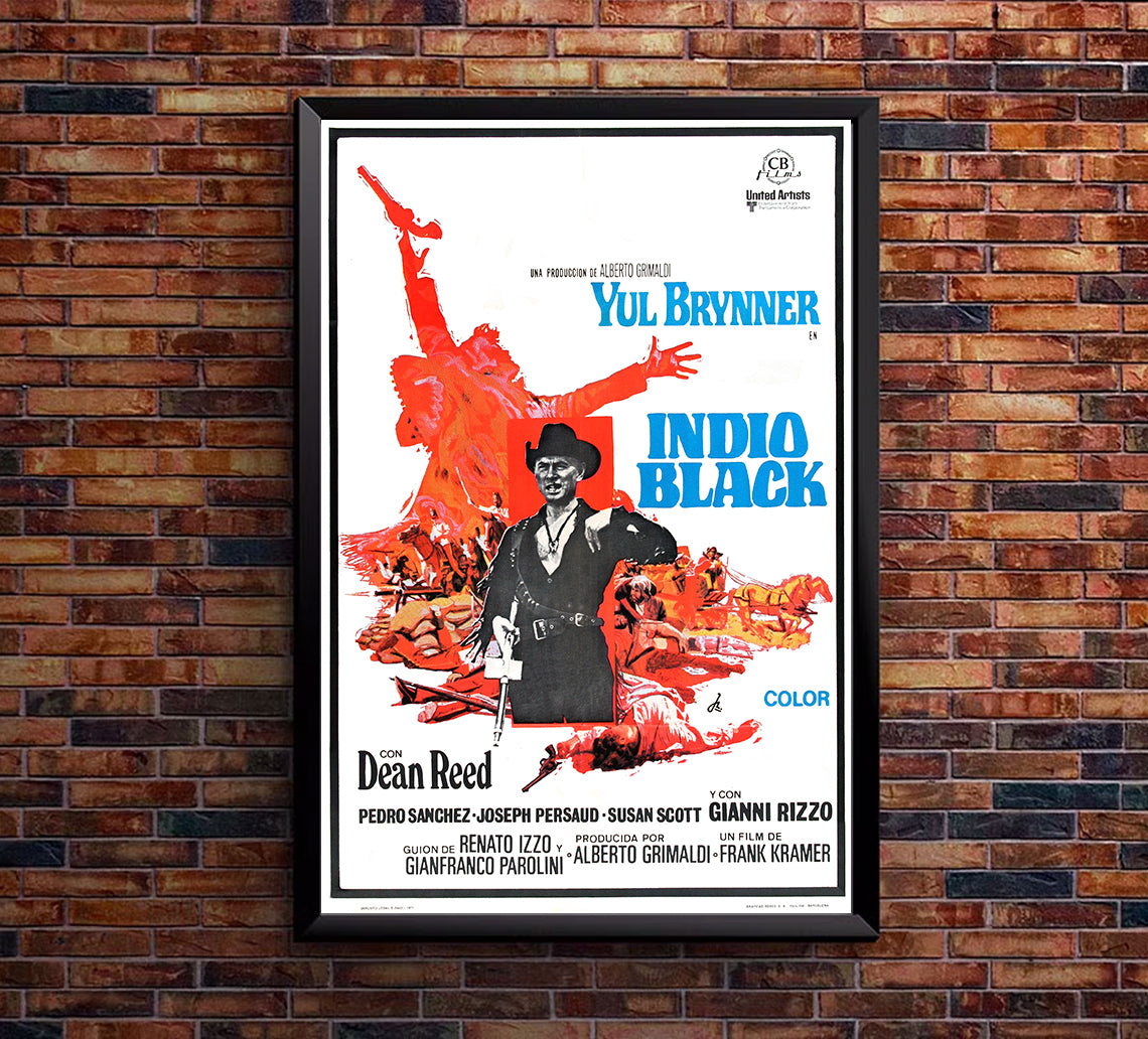 Indio Black, sai che ti dico Sei un gran figlio di...mo... 1970 - Spain - v1 - Classsic Movie Poster