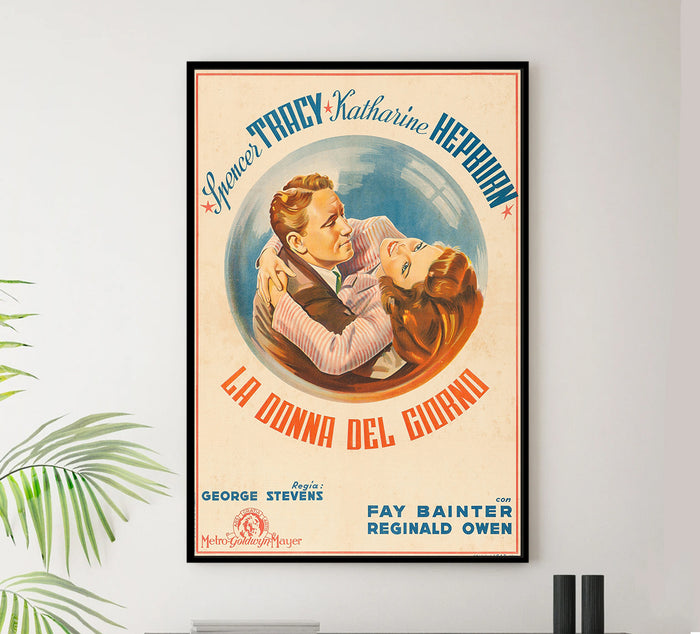 Woman of the Year 1942 - Italy - v1 - Classic Movie Poster