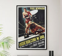 Somebody Up There Likes Me 1956 - Paul Newman - Italy (2) - Classic Movie Poster