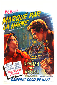 Somebody Up There Likes Me 1956 - Paul Newman - Belgium - Classic Movie Poster