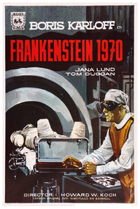 Frankenstein - 1970 1958 - Spain - v1 - Classic Movie Poster