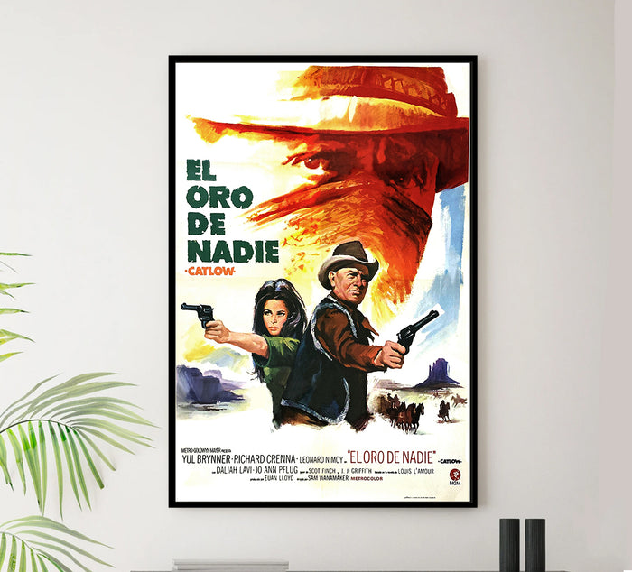 Catlow 1971 - Spain - v1 - Classsic Movie Poster