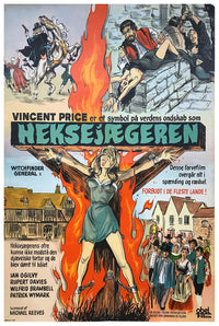Witchfinder General 1968 - Denmark - v1 - Classic Movie Poster