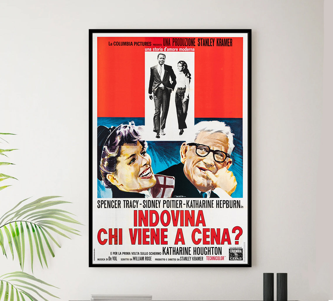 Guess Who's Coming to Dinner 1967 - Italy - v1 - Classic Movie Poster