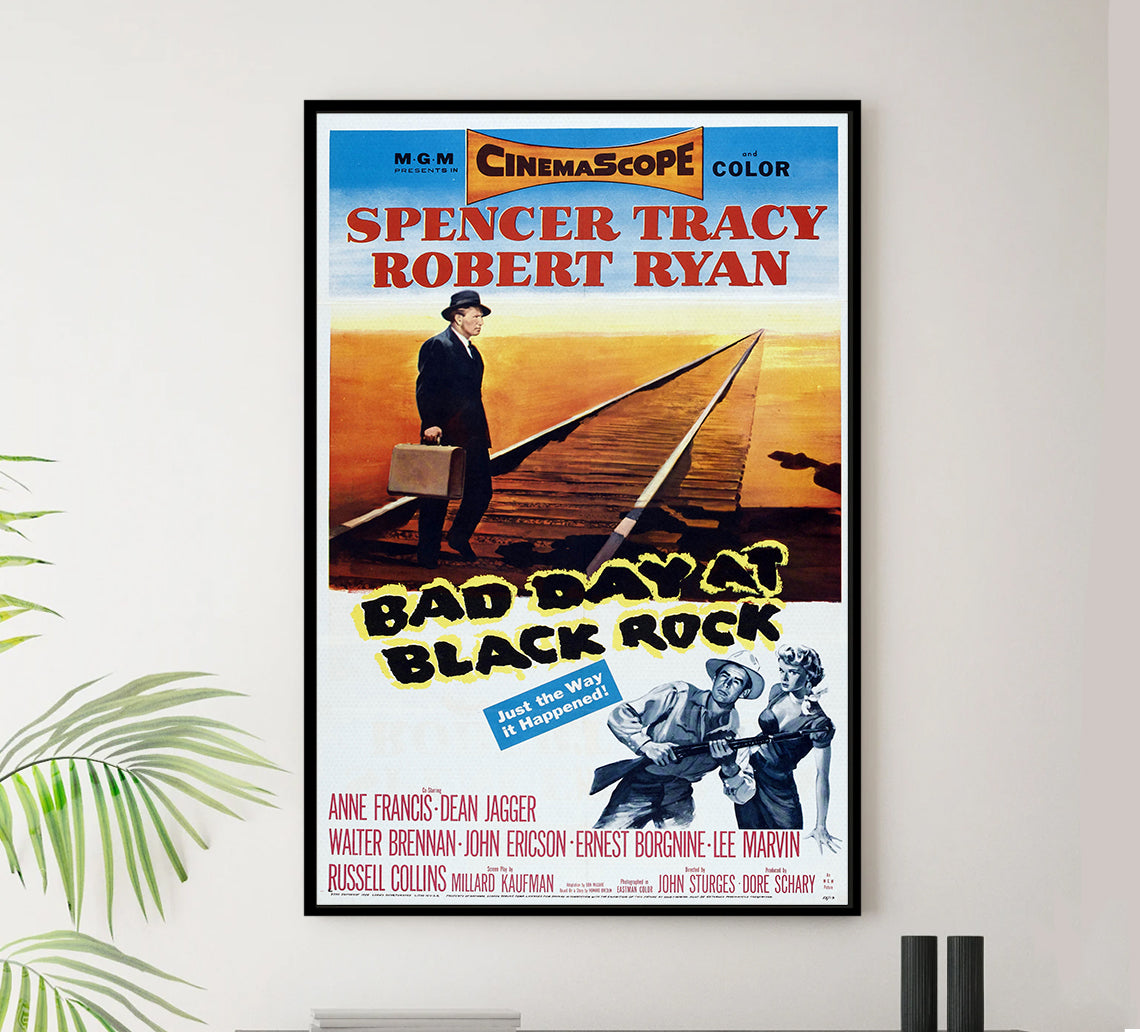 Bad Day at Black Rock 1955 - US - v1 - Classic Movie Poster