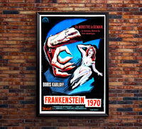 Frankenstein - 1970 1958 - France - v1 - Classic Movie Poster