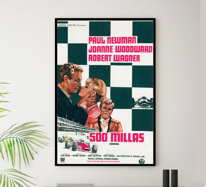 Winning 1969 - Paul Newman - Spain - Classic Movie Poster