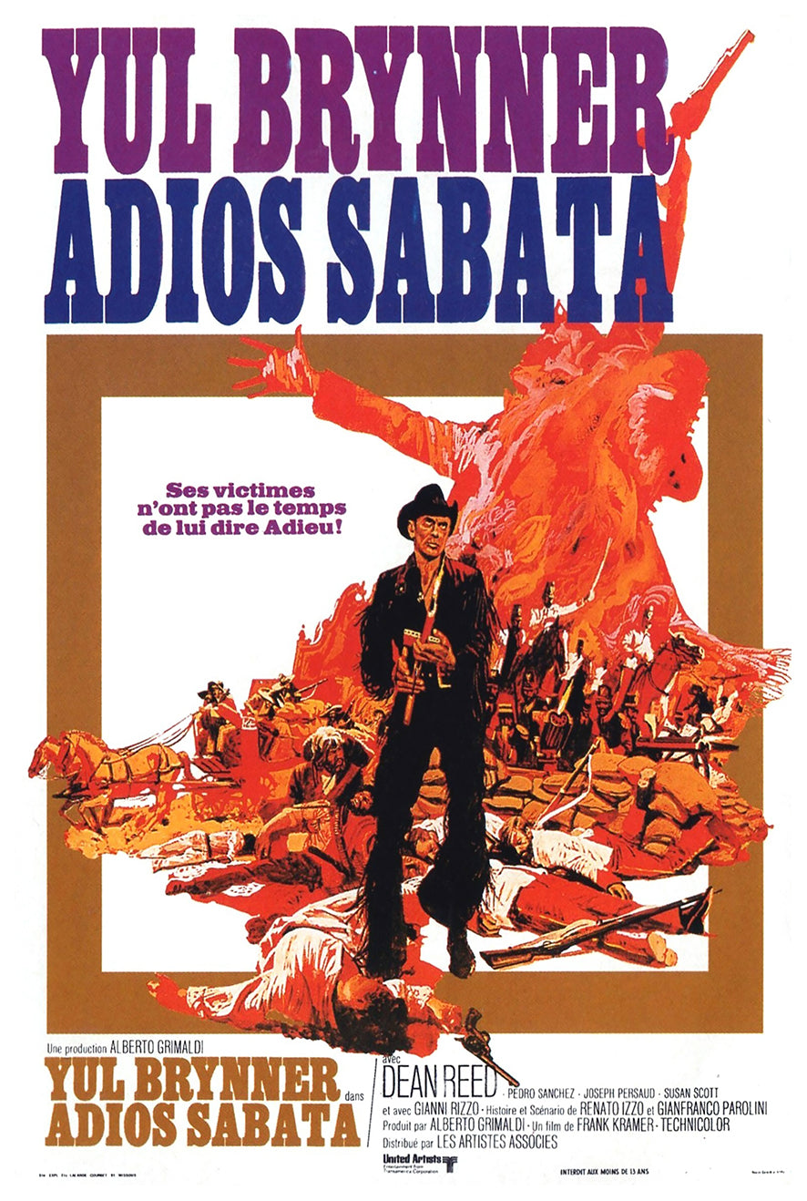 Indio Black, sai che ti dico Sei un gran figlio di...mo... 1970 - France - v1 - Classsic Movie Poster
