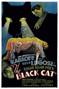 The Black Cat 1934 - US - v1 - Classic Movie Poster