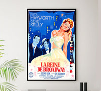 Cover Girl 1944 - Rita Hayworth - France (2) - Classic Movie Poster