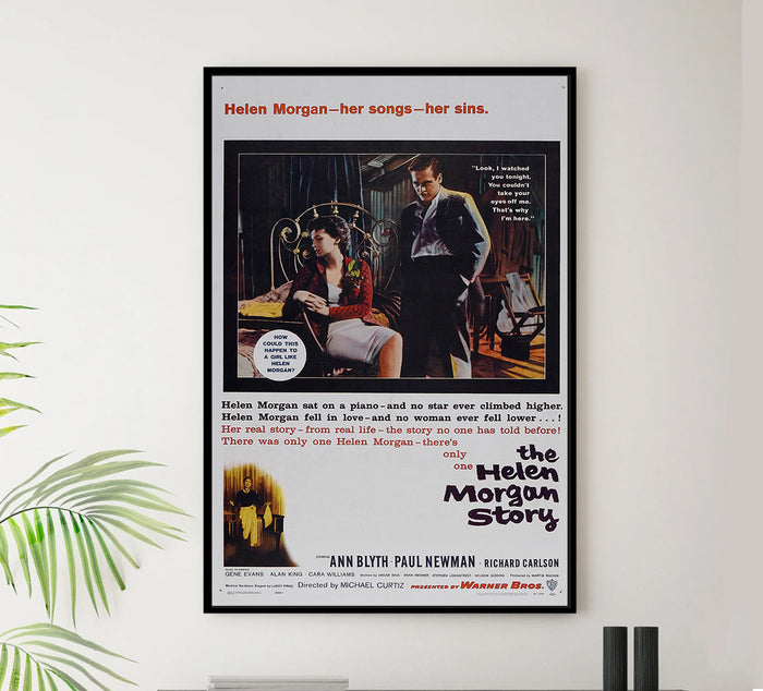 The Helen Morgan Story 1957 - Paul Newman - US - Classic Movie Poster