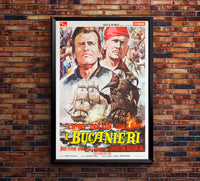 The Buccaneer 1958 - Italy - v4 - Classsic Movie Poster