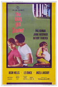 The Long, Hot Summer 1958 - Paul Newman - US (2) - Classic Movie Poster