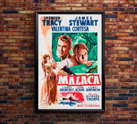 Malaya 1949 - Spain - v1 - Classic Movie Poster