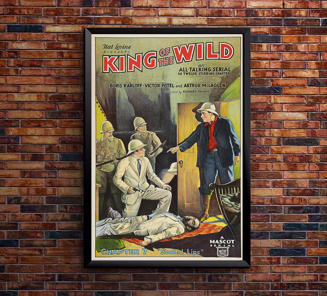 King of the Wild 1931 - US - v6 - Classic Movie Poster