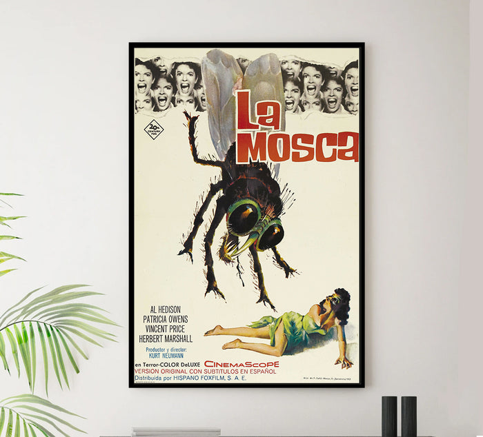 The Fly 1958 - Spain - v1 - Classic Movie Poster
